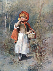 Постер Маргетсон Уильям She heard a gruff voice say, 'Good-morning, little girl' Постер Маргетсон Уильям She heard a gruff voice say, 'Good-morning, little girl'