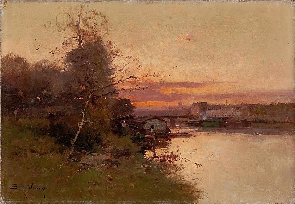 River at Sunset