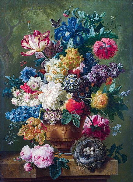 Цветы в вазе 9