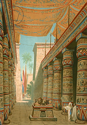 Постер Байксерас Дионисио Interior of a palace of an Egyptian ruler Постер Байксерас Дионисио Interior of a palace of an Egyptian ruler