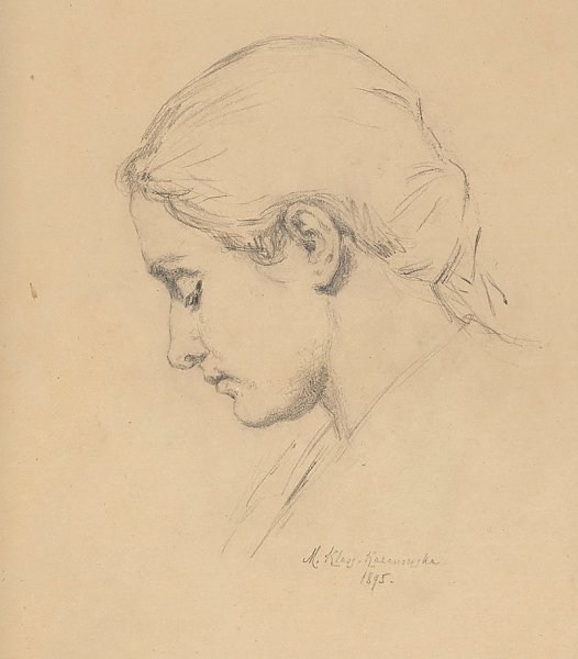 Profile of a Young Woman