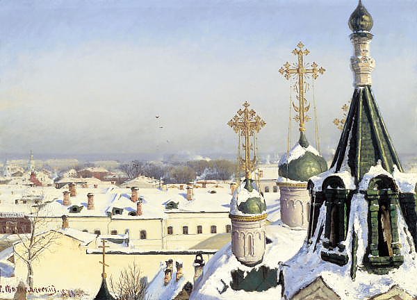 Из окна Московского училища живописи, ваяния и зодчества. 1878