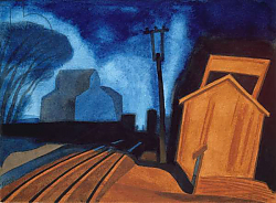 Постер Блюмнер Оскар Flag Station, Elizabeth, New Jersey, 1925 Постер Блюмнер Оскар Flag Station, Elizabeth, New Jersey, 1925
