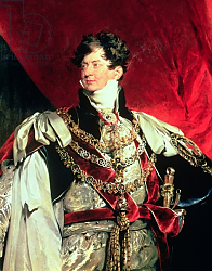 Постер Лоуренс Томас The Prince Regent, later George IV in his Garter Robes Постер Лоуренс Томас The Prince Regent, later George IV in his Garter Robes