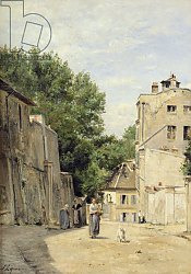 Постер Лепин Станислас Saint-Vincent Street, Montmartre Постер Лепин Станислас Saint-Vincent Street, Montmartre