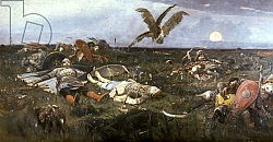Постер Васнецов Виктор After the Battle between Prince Igor Svyatoslavich of Kiev and the Polovtsy, 1880 Постер Васнецов Виктор After the Battle between Prince Igor Svyatoslavich of Kiev and the Polovtsy, 1880