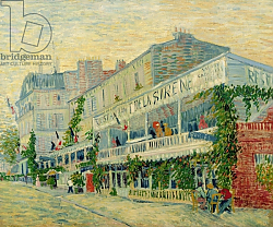 Постер Ван Гог Винсент (Vincent Van Gogh) Restaurant de la Sirene at Asnieres, 1887 Постер Ван Гог Винсент (Vincent Van Gogh) Restaurant de la Sirene at Asnieres, 1887