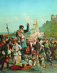 Постер Маковский Константин Воззвание Кузьмы Минина к нижегородцам в 1611 году Постер Маковский Константин Воззвание Кузьмы Минина к нижегородцам в 1611 году