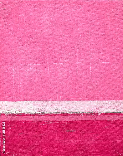 Постер Розовая абстракция с полосками