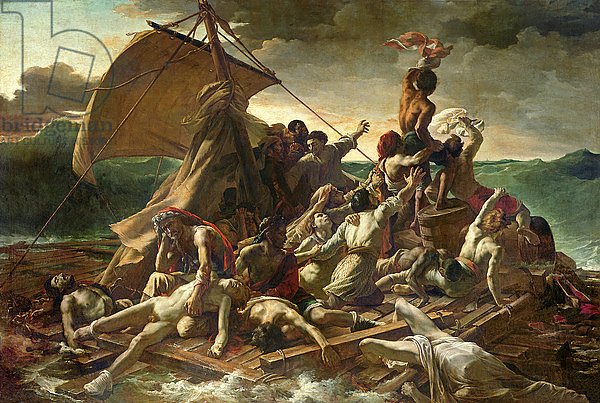 The Raft of the Medusa, 1819