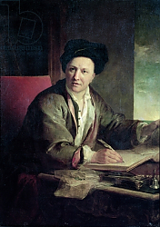 Постер Грёз Жан-Батист Portrait of Bernard le Bovier de Fontenelle Постер Грёз Жан-Батист Portrait of Bernard le Bovier de Fontenelle