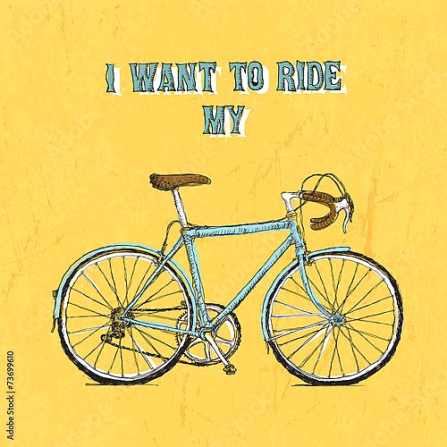 Постер Велосипед 2