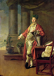 Постер Левицкий Дмитрий Портрет Прокофия Акинфиевича Демидова. 1773 Постер Левицкий Дмитрий Портрет Прокофия Акинфиевича Демидова. 1773