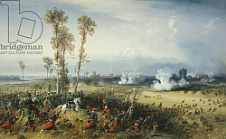 Постер Боссоли Карло The War in Italy: The Battle of Palestro, the King of Sardinia Heading the Troops, 1859 Постер Боссоли Карло The War in Italy: The Battle of Palestro, the King of Sardinia Heading the Troops, 1859