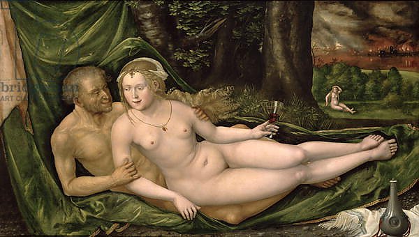 Lot and his daughter, 1537,
