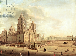 Постер Гуальди Педро The Catedral Metropolitana and the Palacio Nacional Постер Гуальди Педро The Catedral Metropolitana and the Palacio Nacional