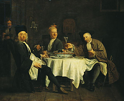 Постер Джюра Этьен The Poet Alexis Piron at the Table with his Friends, Jean Joseph Vade and Charles Colle Постер Джюра Этьен The Poet Alexis Piron at the Table with his Friends, Jean Joseph Vade and Charles Colle