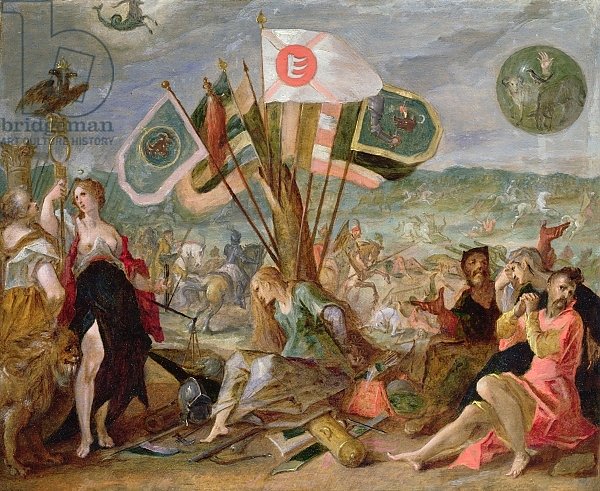 Allegory of the Turkish Wars: The Battle of Hermannstadt