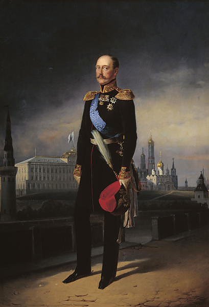 Портрет императора Николая I. 1856