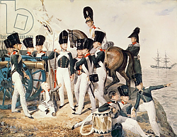 Постер Брюллов Александр Tsarevich Alexander with his Cadets at Peterhof, c.1823 Постер Брюллов Александр Tsarevich Alexander with his Cadets at Peterhof, c.1823