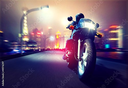 Постер Мотоциклист 2