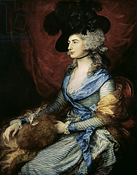 Постер Гейнсборо Томас Mrs Sarah Siddons, the actress, 1785 Постер Гейнсборо Томас Mrs Sarah Siddons, the actress, 1785