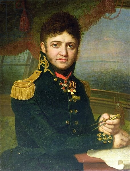 Portrait of Yuri F. Lisyansky, 1810