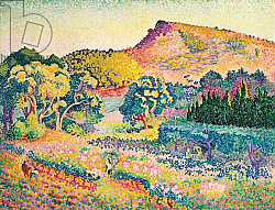 Постер Кросс Анри Landscape with Le Cap Negre; Paysage avec le cap Negre, 1906 Постер Кросс Анри Landscape with Le Cap Negre; Paysage avec le cap Negre, 1906