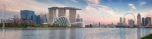 Сингапур, городская панорама