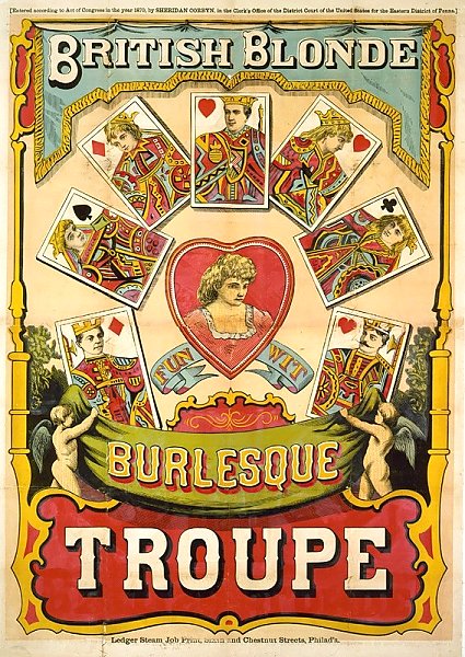 Постер Неизвестен British Blonde Burlesque Troupe
