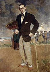Постер Бланш Жаке Portrait of Igor Stravinsky 1915 Постер Бланш Жаке Portrait of Igor Stravinsky 1915
