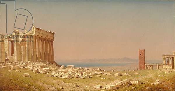 Ruins of the Parthenon, 1880