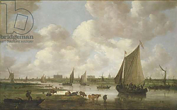 Постер Гойен Ян A View of Leiden from the North East Постер Гойен Ян A View of Leiden from the North East