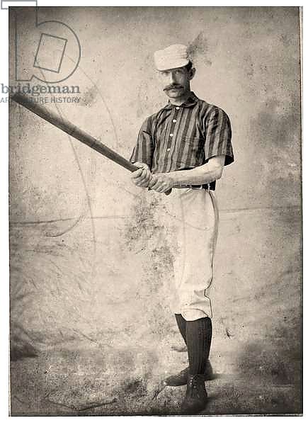 Portrait of Tim Keefe, New York Giants, 1889