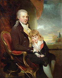 Постер Биши Уильям Сэр Edward George Lind and his Son, Montague, Постер Биши Уильям Сэр Edward George Lind and his Son, Montague,