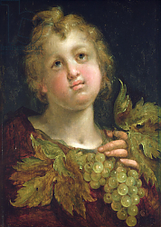 Постер Аахен Йоханн Boy with a bunch of grapes, 1600-5 Постер Аахен Йоханн Boy with a bunch of grapes, 1600-5