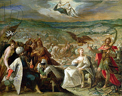 Постер Аахен Йоханн Allegory of the Turkish Wars: The Capture of Stuhlweissenburg, 1603-4 Постер Аахен Йоханн Allegory of the Turkish Wars: The Capture of Stuhlweissenburg, 1603-4