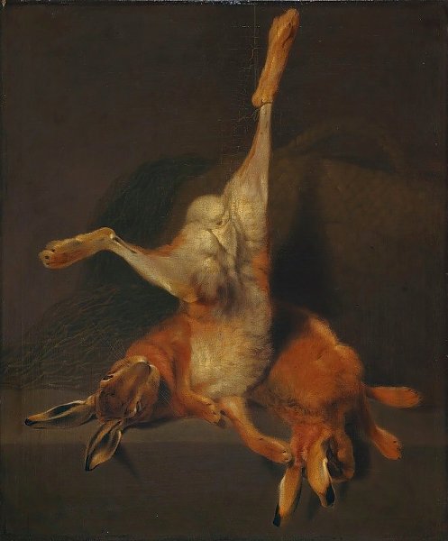 Still Life With Two Hares