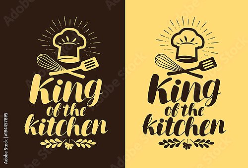 Король кухни, два постера в желто-коричневых цветах