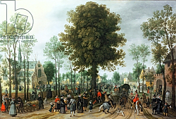 Постер Вранкс Себастьян Frederick V and his bride Elizabeth entering Zeeland, May 1613 Постер Вранкс Себастьян Frederick V and his bride Elizabeth entering Zeeland, May 1613