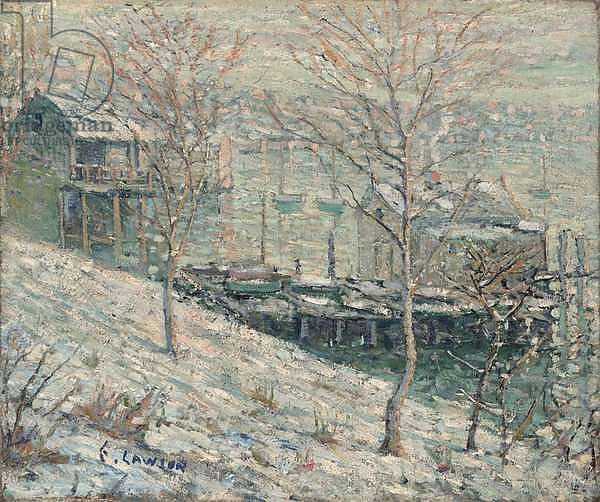 Harlem River Winter Scene, c.1910