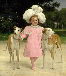 Постер Бирс Ян Alice Antoinette de la Mar, aged five Постер Бирс Ян Alice Antoinette de la Mar, aged five
