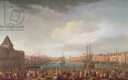 Постер Верне Клод Morning View of the Inner Port of Marseille and the Pavilion of the Horloge du Parc, 1754 Постер Верне Клод Morning View of the Inner Port of Marseille and the Pavilion of the Horloge du Parc, 1754