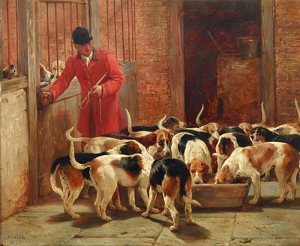 Beagles before the Hunt