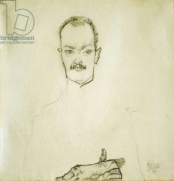 Portrait of Arthur Roessler, 1910
