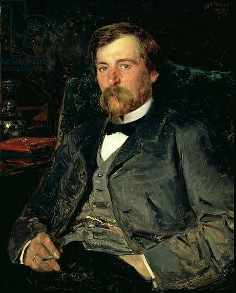 Portrait of the Artist Illarion Mikhailovich Pryanishikov, 1883 1