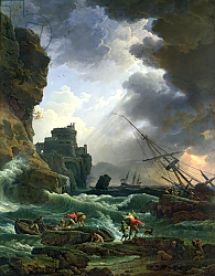 Постер Верне Клод The Storm, 1777 Постер Верне Клод The Storm, 1777