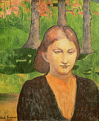 Постер Бернард Эмиль Portrait of My Sister Madeleine, 1888 Постер Бернард Эмиль Portrait of My Sister Madeleine, 1888