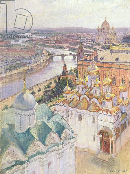View of Moscow from the Bell Tower of Ivan the Great, 1896