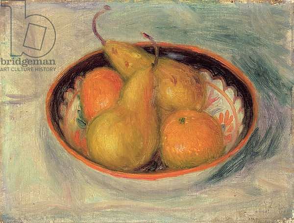 Pears and Oranges in a Bowl, 1915